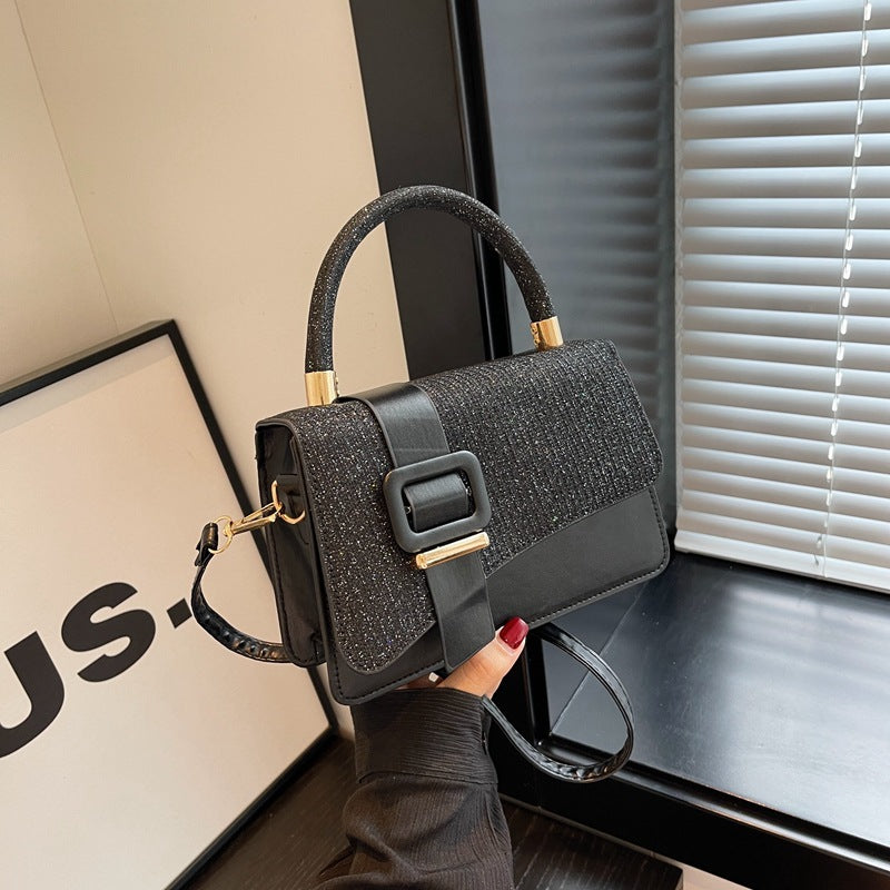 Portable small square bag women