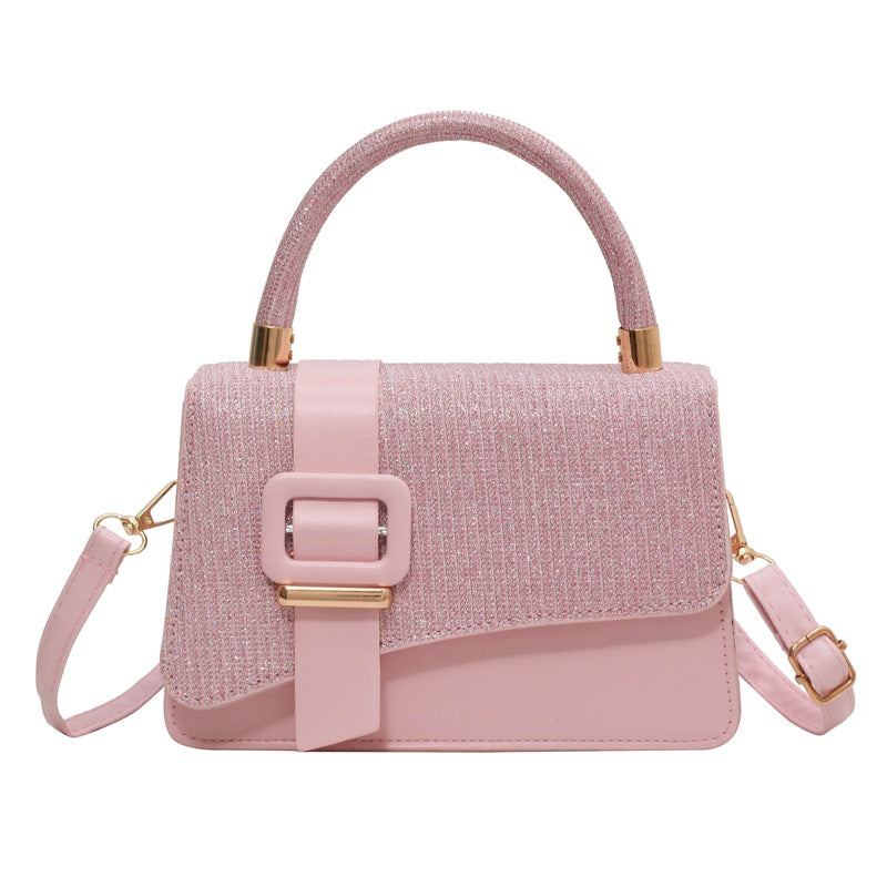 Portable small square bag women