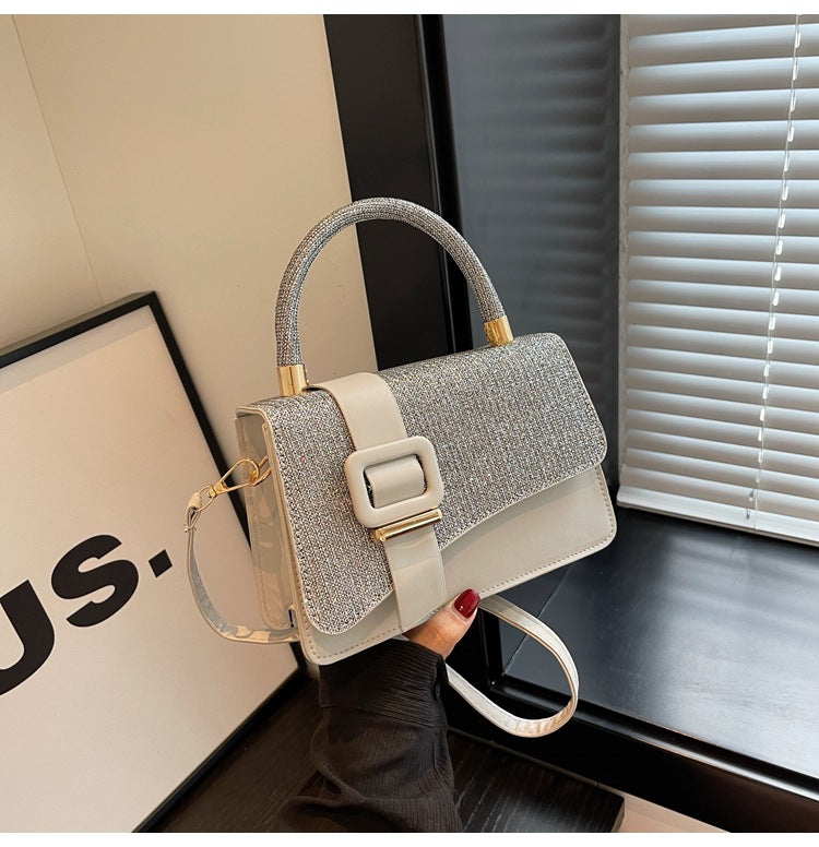 Portable small square bag women