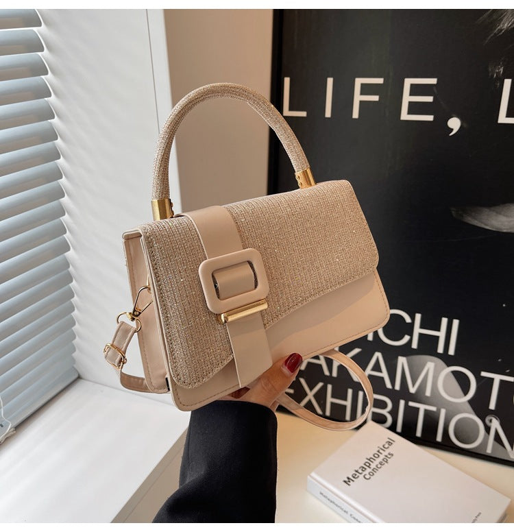 Portable small square bag women