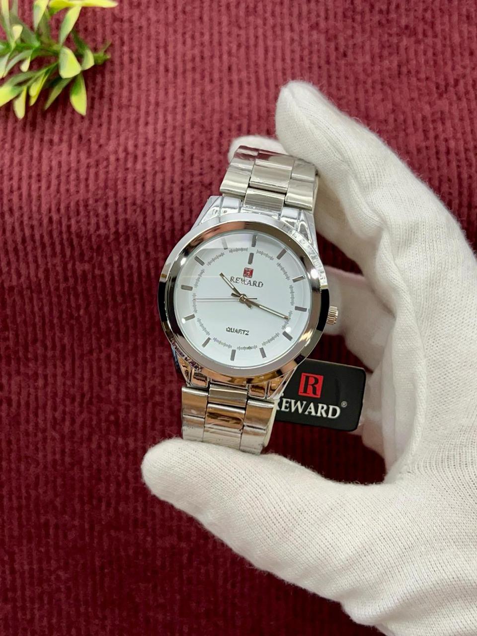 Men's Quartz Analog Watch - Stainless Steel Chain Strap, 1 Pc