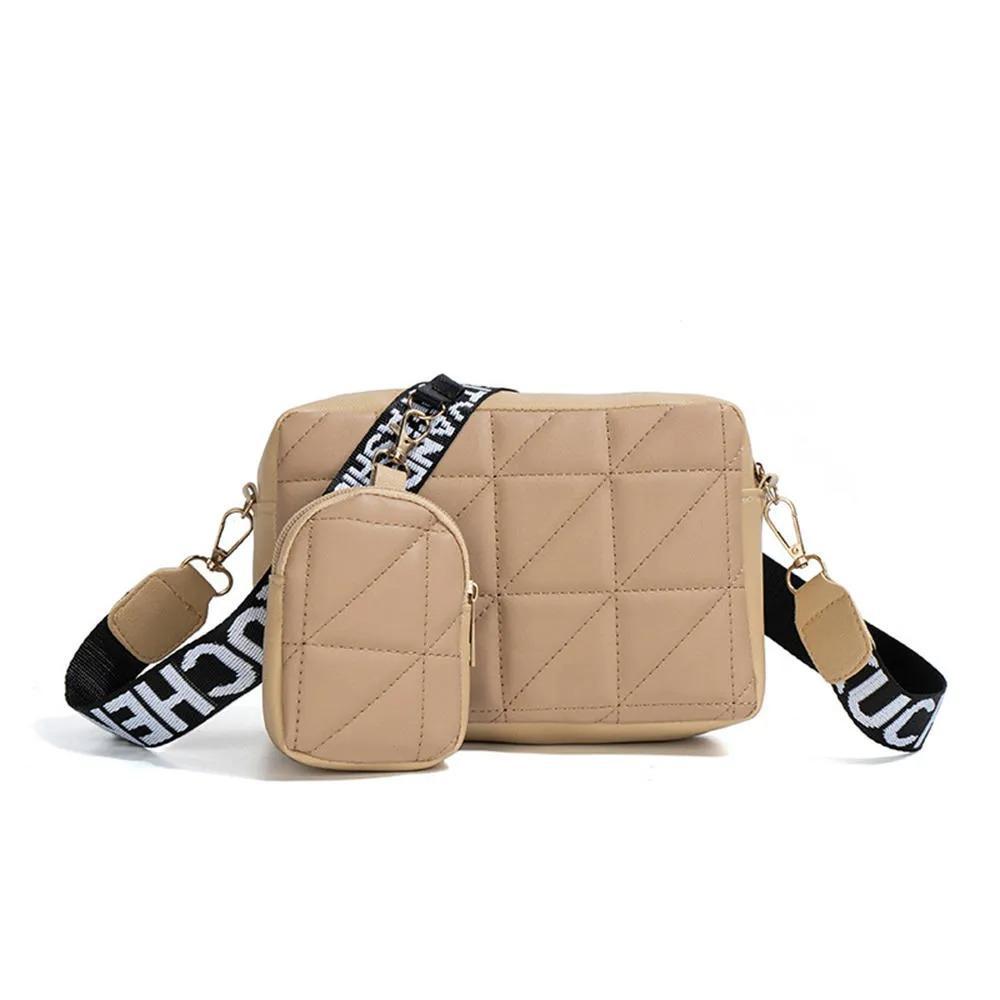 Charming Ivory Embroidered Crossbody Bag for Girls