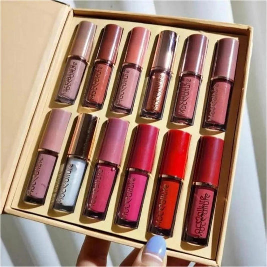 Smudge Proof Lip Gloss, Pack Of 12